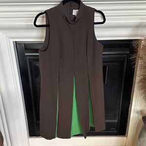 Tuckernuck size Medium Demitasse Griffith Brown Dress NTW